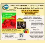 CONGRESSO ESTADUAL DE VEREADORES E 18º APARTE ARTÍSTICO DE VEREADORES